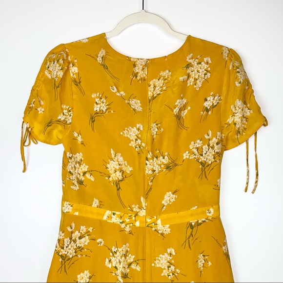 Madewell Silk Wrap Maxi Dress in Butterfly Garden 4 - Picture 13 of 16